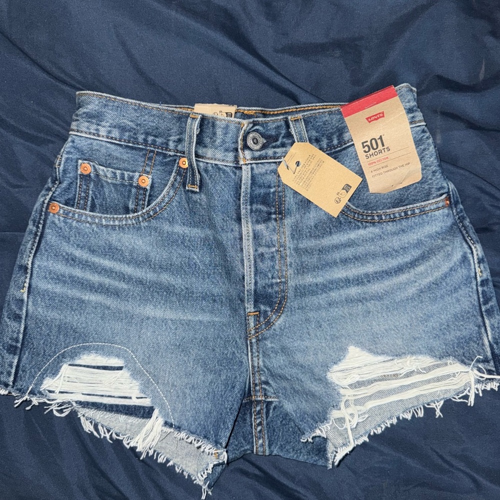 Levi's Classic Blue Jean Shorts